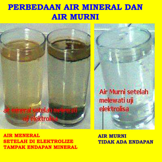 Perbedaan Air Mineral dan Air Murni | Oxysehatku